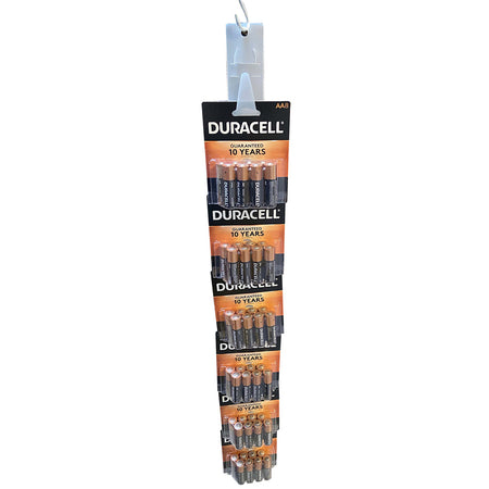 Duracell Coppertop Battery Strip Clip 24 AA and 12 AAA 8-Packs