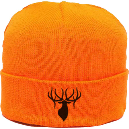 Kings Heavy Roll-Up Knit Beanie Blaze Logo