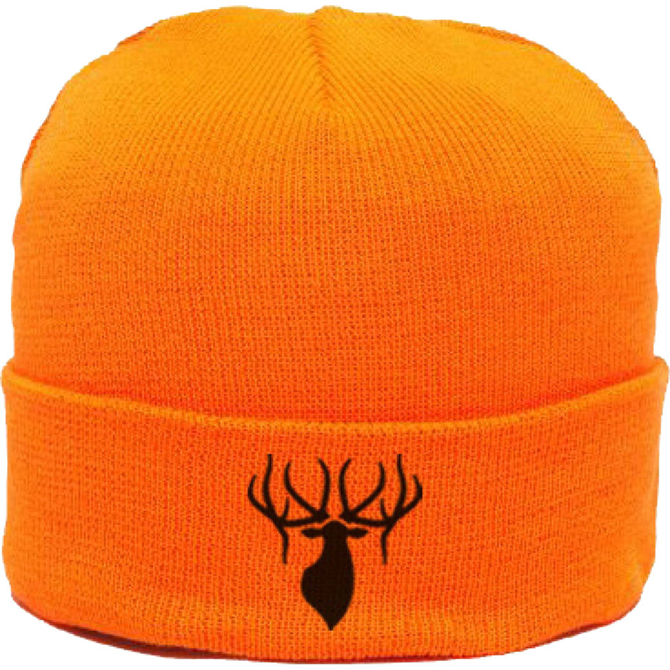 Kings Heavy Roll-Up Knit Beanie Blaze Logo