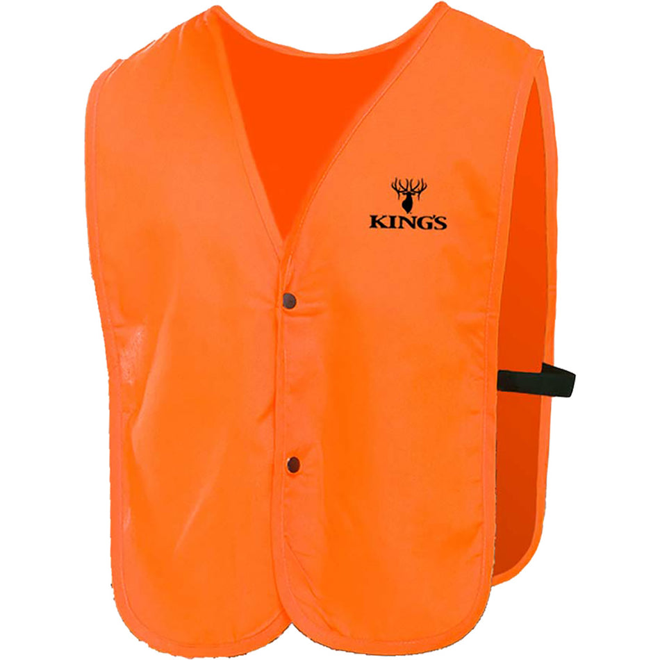 Kings Blaze Orange Cover Vest Small/Medium