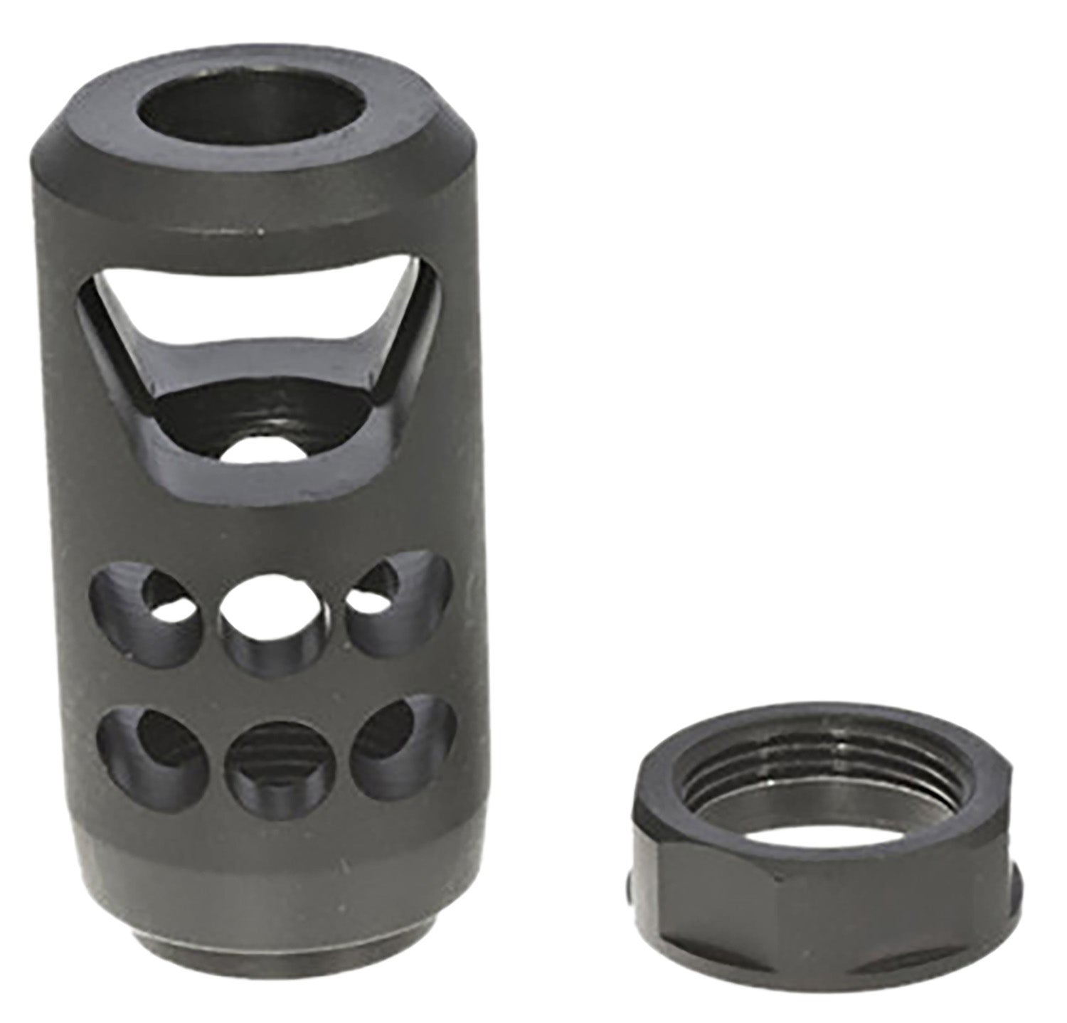 Ruger American Ranch Rifle Muzzle Brake .450 Bushmaster/.45-70 Govt Alloy Steel Matte Black Finish 11/16"x24 Threads 2.20" OAL