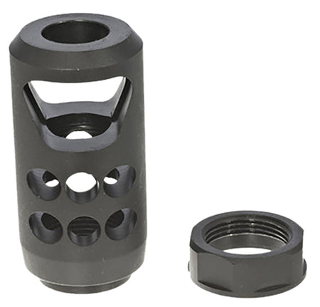Ruger American Ranch Rifle Muzzle Brake .450 Bushmaster/.45-70 Govt Alloy Steel Matte Black Finish 11/16"x24 Threads 2.20" OAL