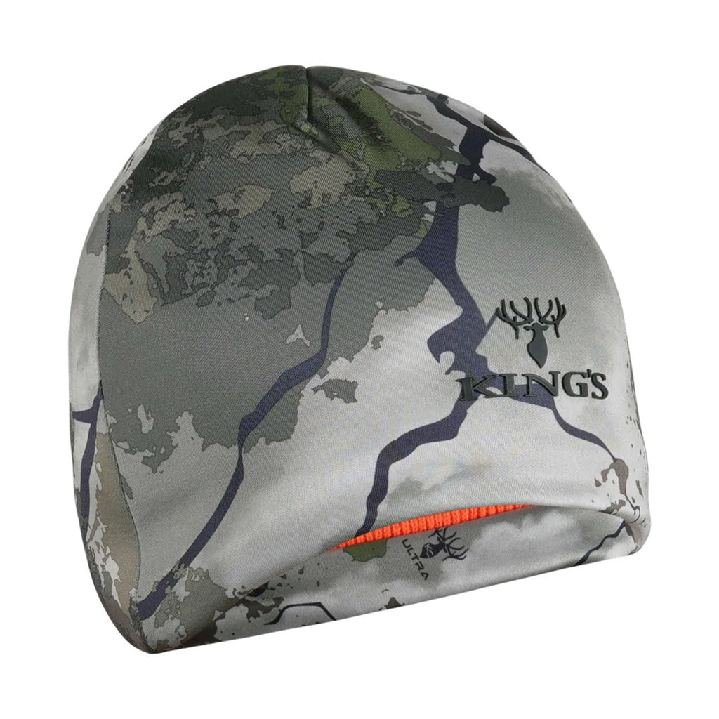 Kings KC Ultra Camo/Solid Reversible Fleece Beanie