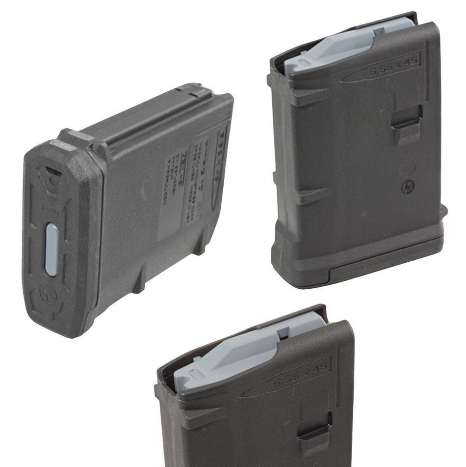Ruger AR-556 90659 10-Round .223 Rem/5.56x45mm Black Steel Magazine for AR-556 Pistol & American Rifle