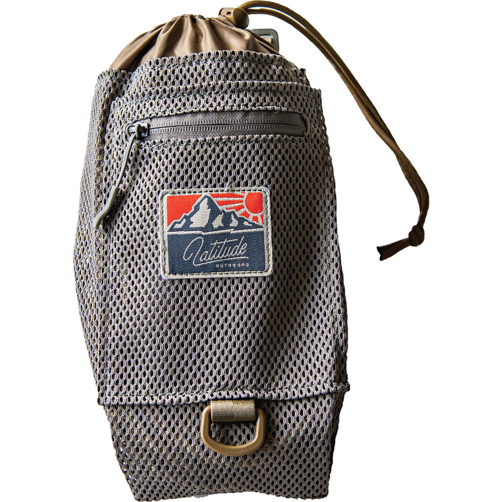 Latitude Method Dump Pouch with Zippered Pocket and D-Ring
