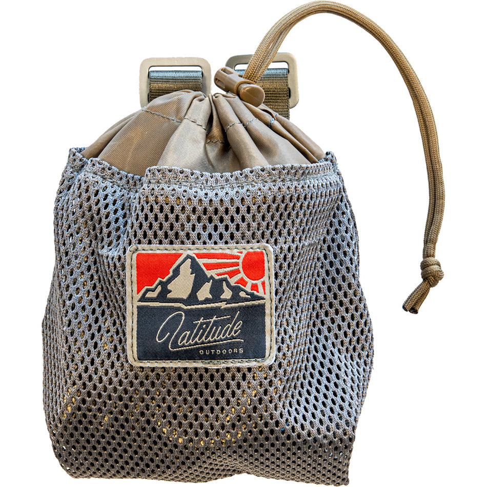 Latitude Classic Dump Pouch Wide Opening Mesh for 8mm Ropes