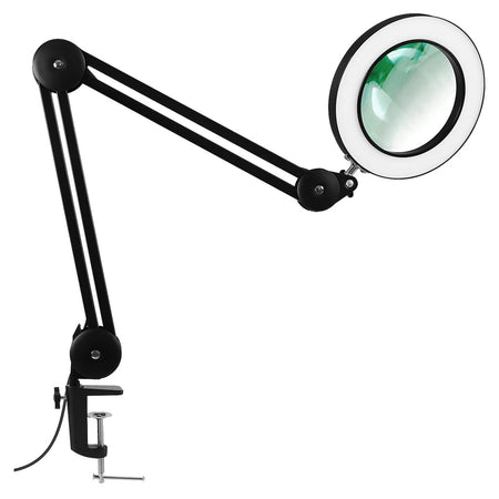 Last Chance Mag Bright 5X Swivel Arm Magnifier with USB LED Light