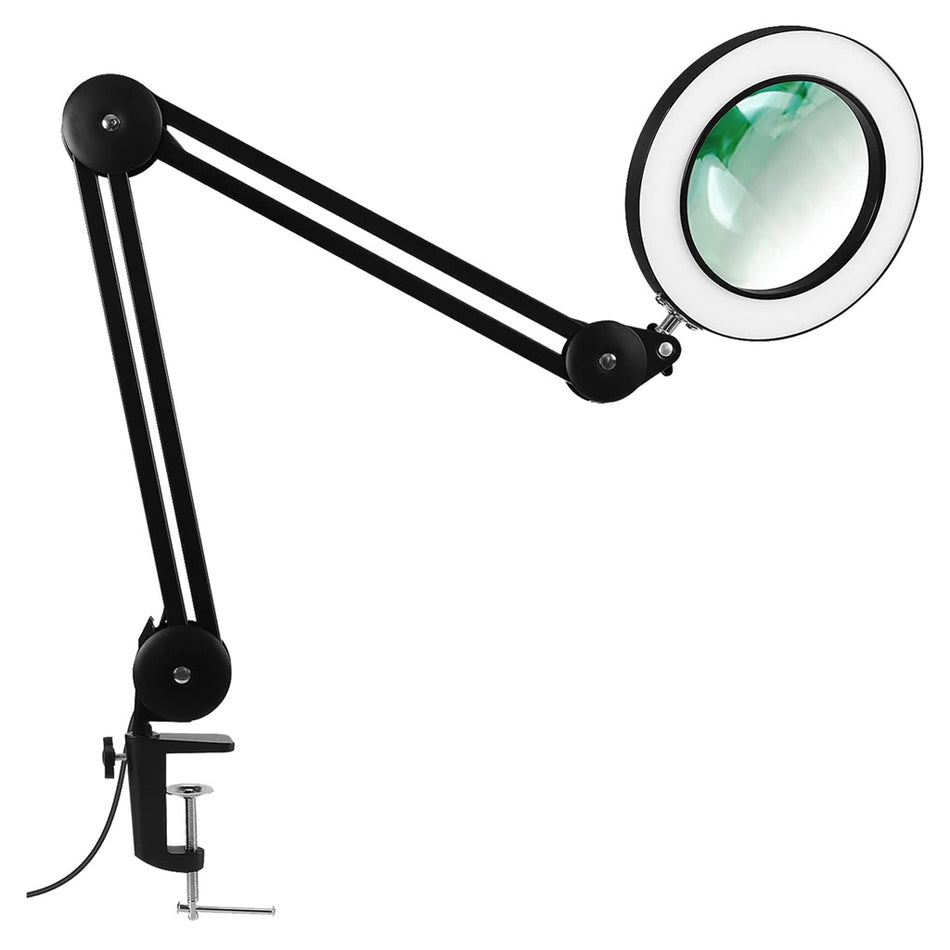 Last Chance Mag Bright 5X Swivel Arm Magnifier with USB LED Light