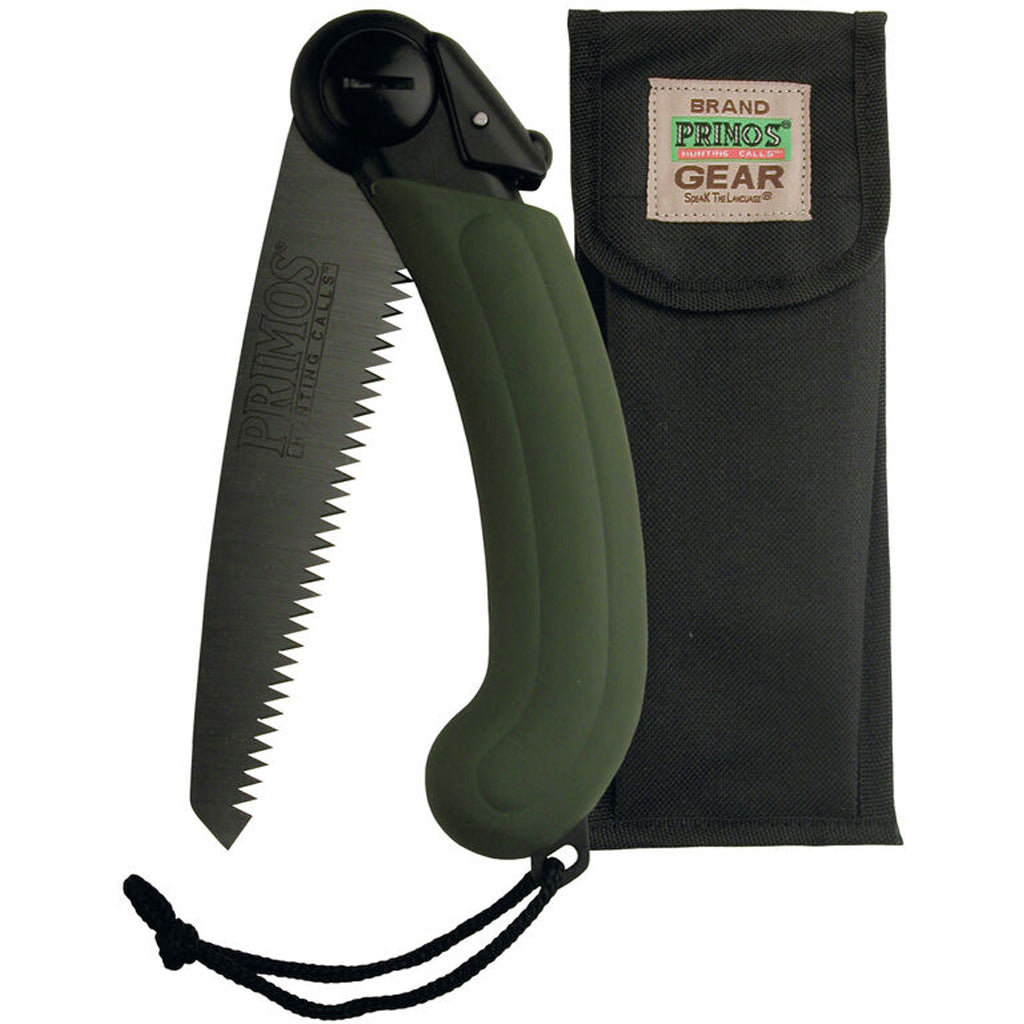 Primos Folding Saw Compact with Nylon Handle and Rubber Overmold