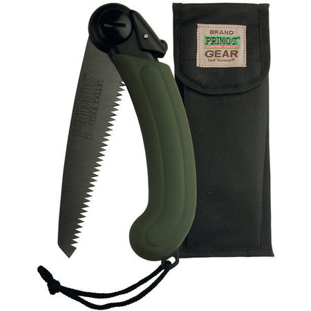 Primos Folding Saw Compact with Nylon Handle and Rubber Overmold