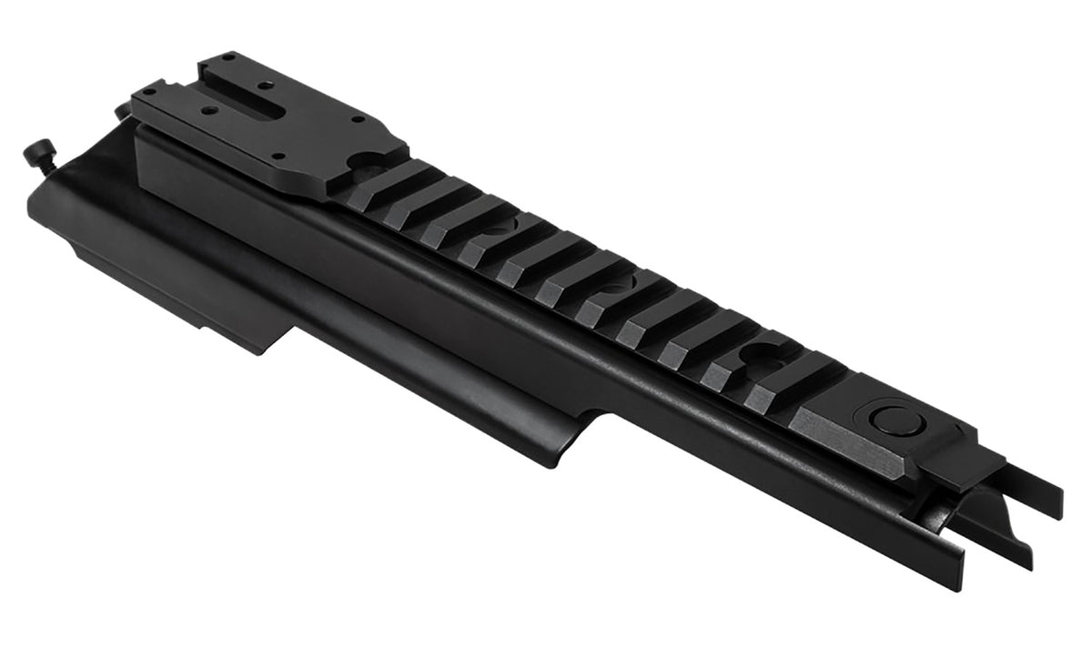 NcStar AK Micro Dot Mount Rail Receiver Cover Gen 2 Aluminum/Steel 9.5" for AKM Stamped Receiver