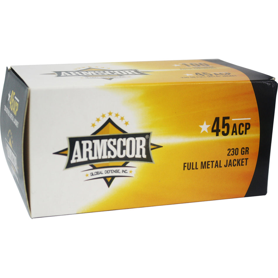 Armscor .45 ACP/Auto 50443, 50443 Value Pack, Value Pack Full Metal Jacket FMJ 230 Grain