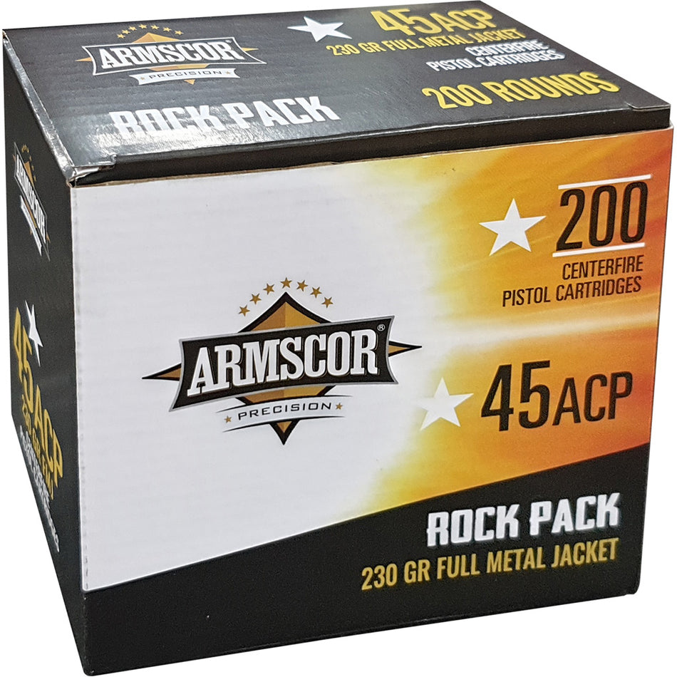 Armscor .45 ACP/Auto 50093 Full Metal Jacket FMJ 230 Grain