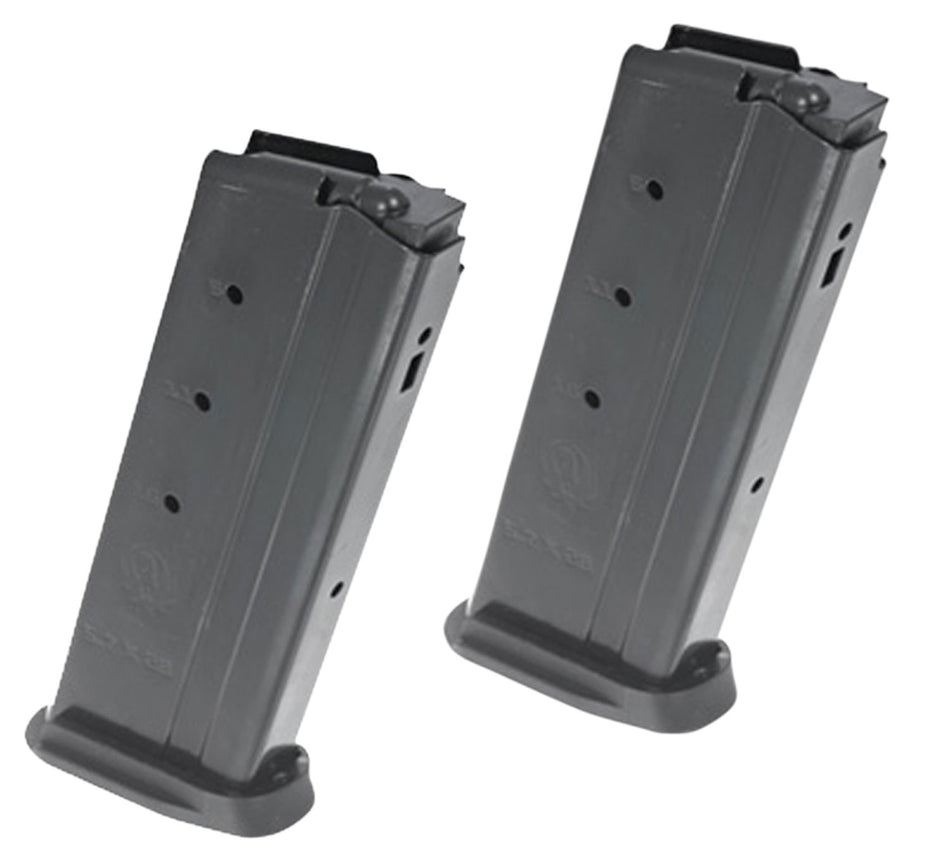 Ruger Ruger-57 90711 20-Round 5.7x28mm Black Oxide Steel Magazine Value Pack 2 Per Pack