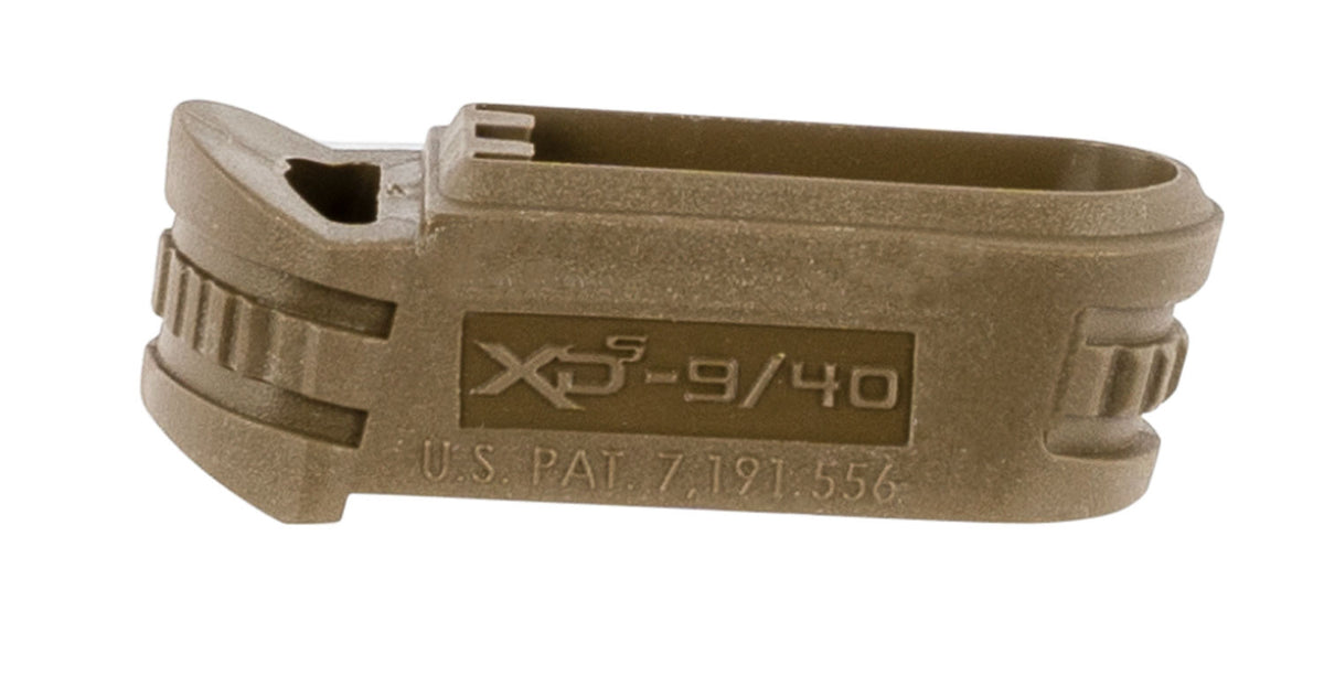 Springfield Armory XD-S XDS5902MFDE FDE Polymer Backstrap Sleeve for 9mm Luger 3"-4" Barrel