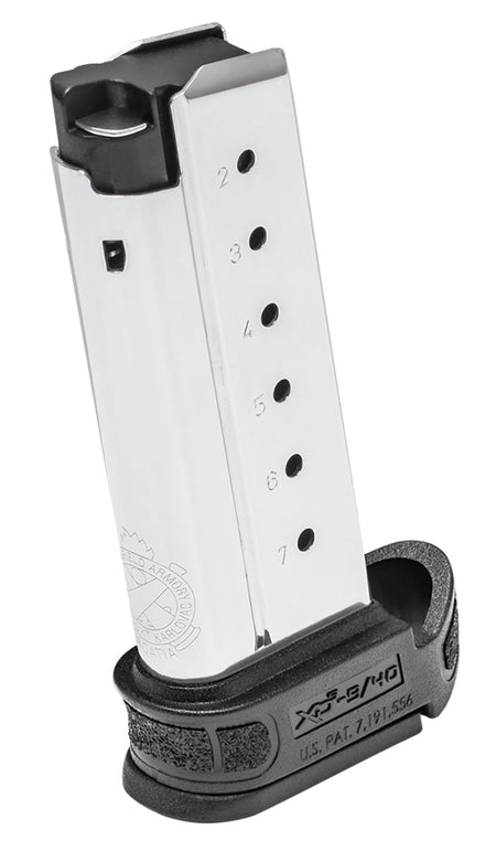 Springfield Armory XD-S Mod2 XDSG04071 .40 S&W 7rd Stainless Steel Handgun Magazine