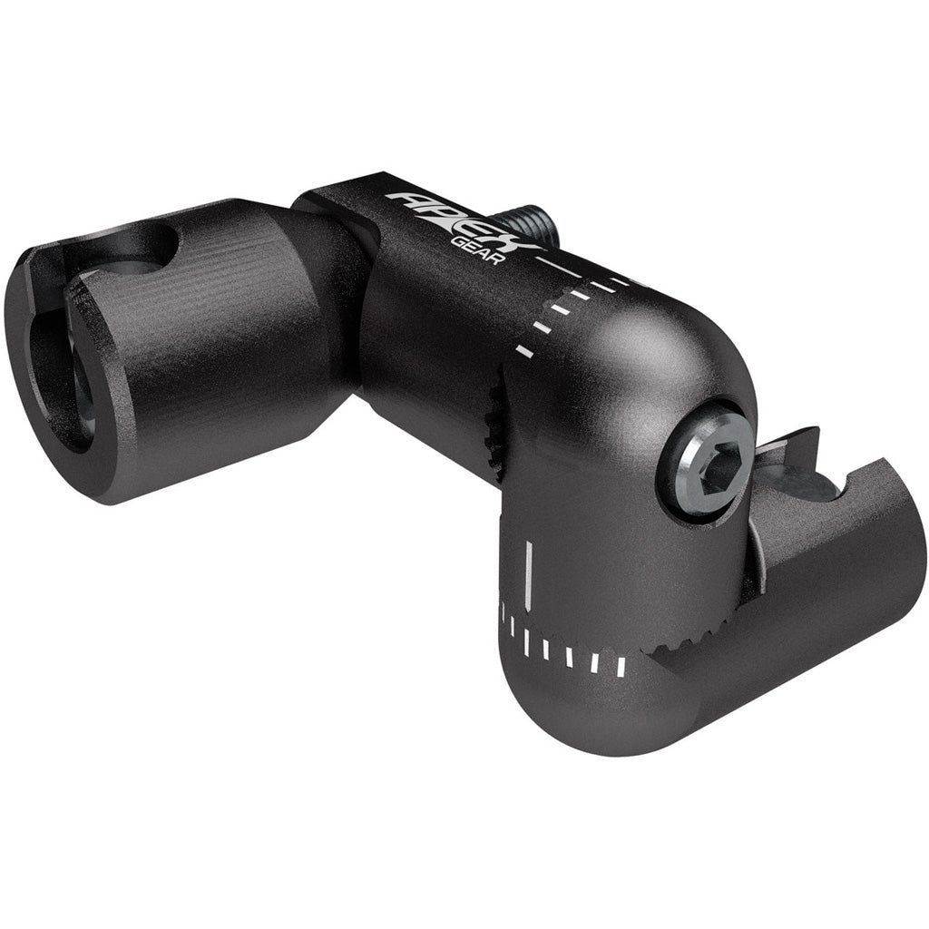 Apex Quick Disconnect Offset Dual Stabilizer Mount Black for Bows