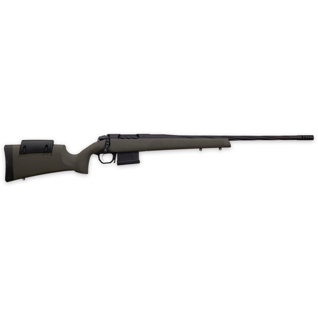 Weatherby 307 Range XP 243 Win 24-Inch Barrel Green Stock RH w/Muzzle Brake