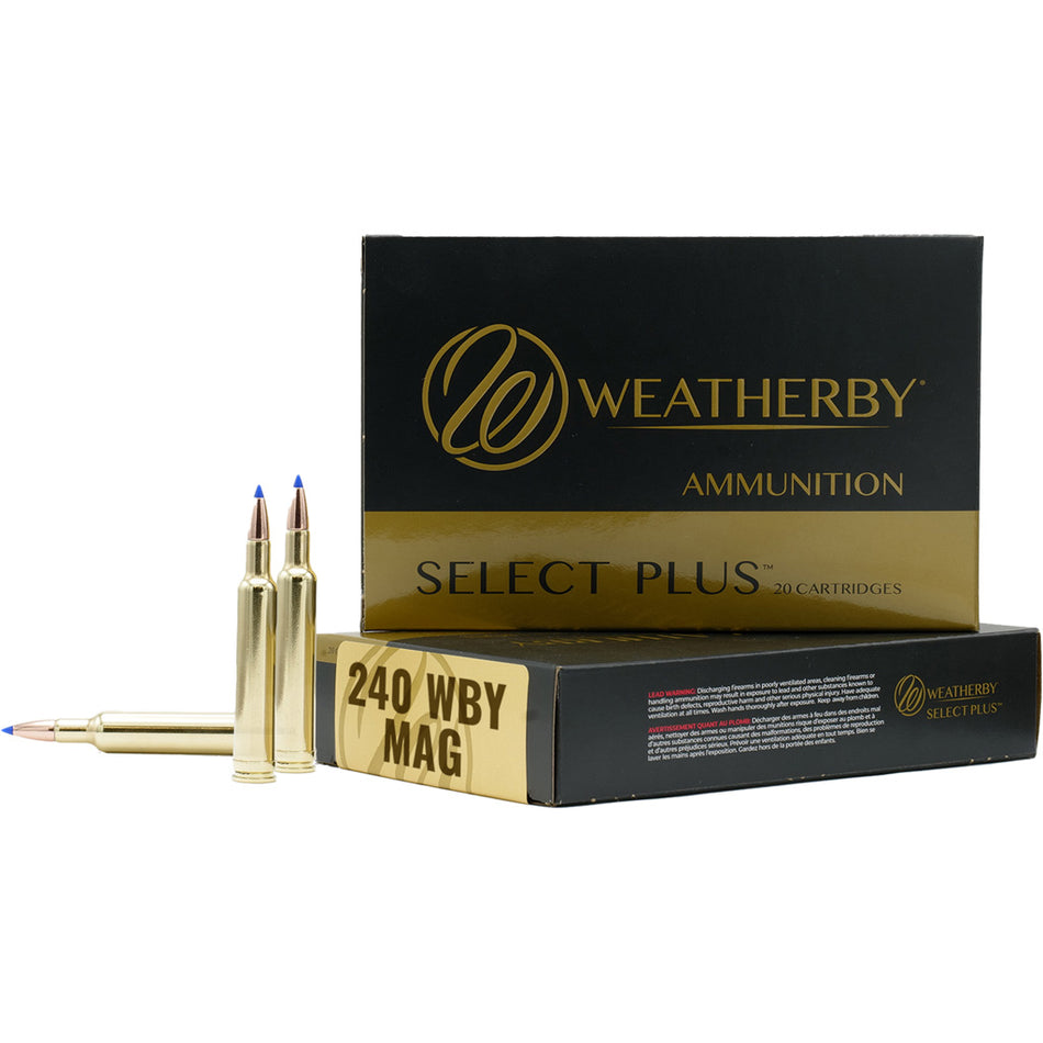Weatherby .240 Weatherby Mag M24072HCB Select Plus Hammer Custom 72 Grain