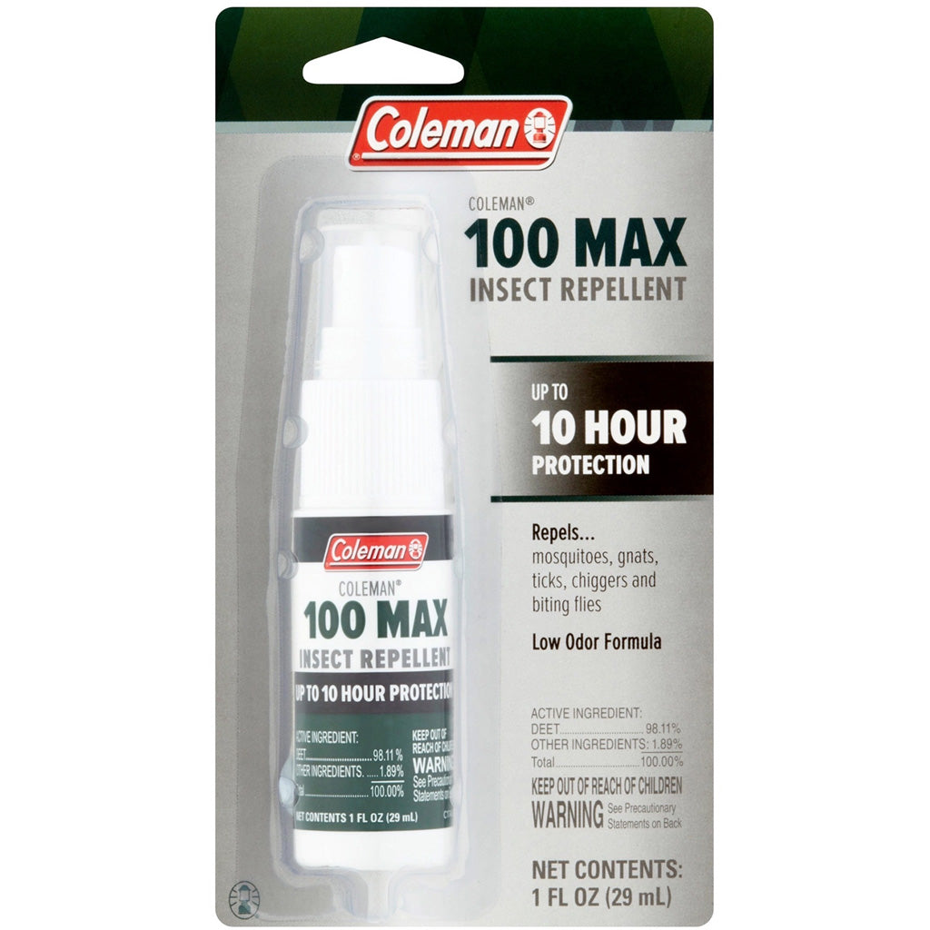 Coleman Max 98.11% DEET Insect Repellent 4oz Pump Top Bottle