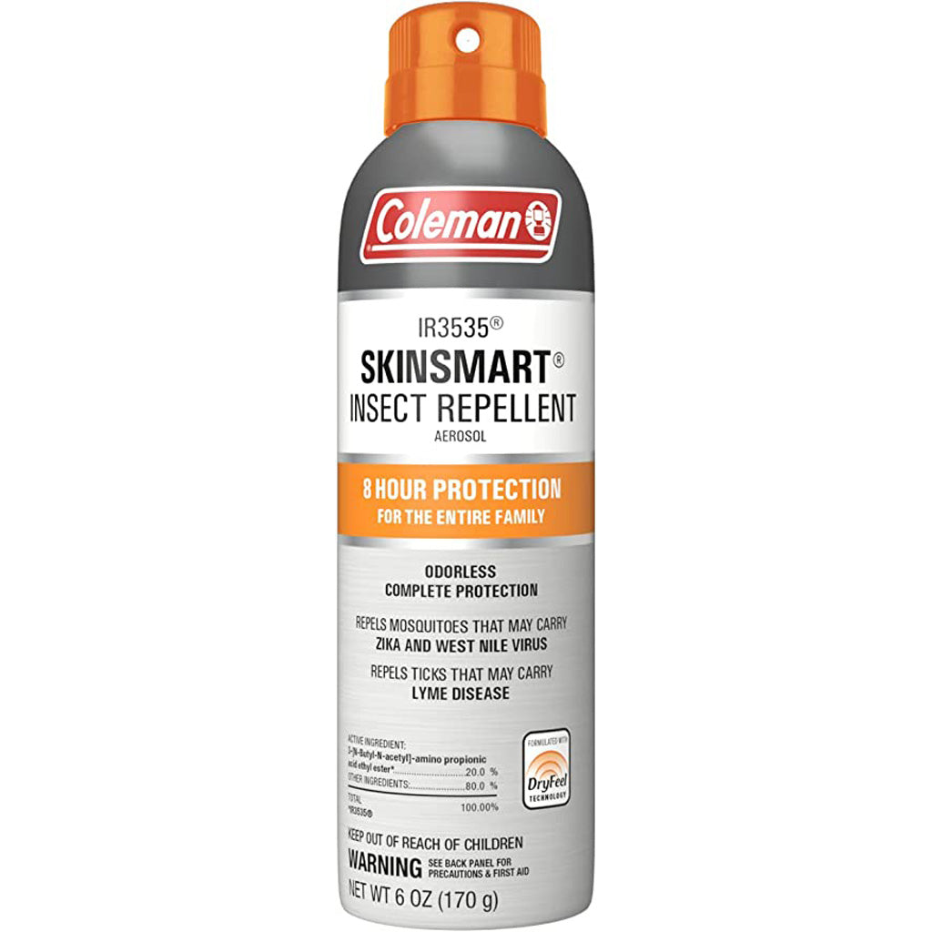 Coleman SkinSmart IR3535 Insect Repellent 6oz Aerosol