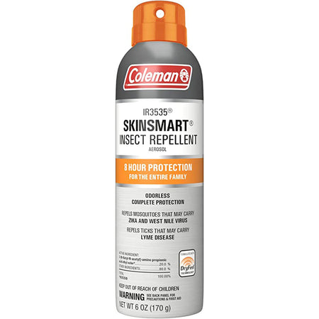 Coleman SkinSmart IR3535 Insect Repellent 6oz Aerosol