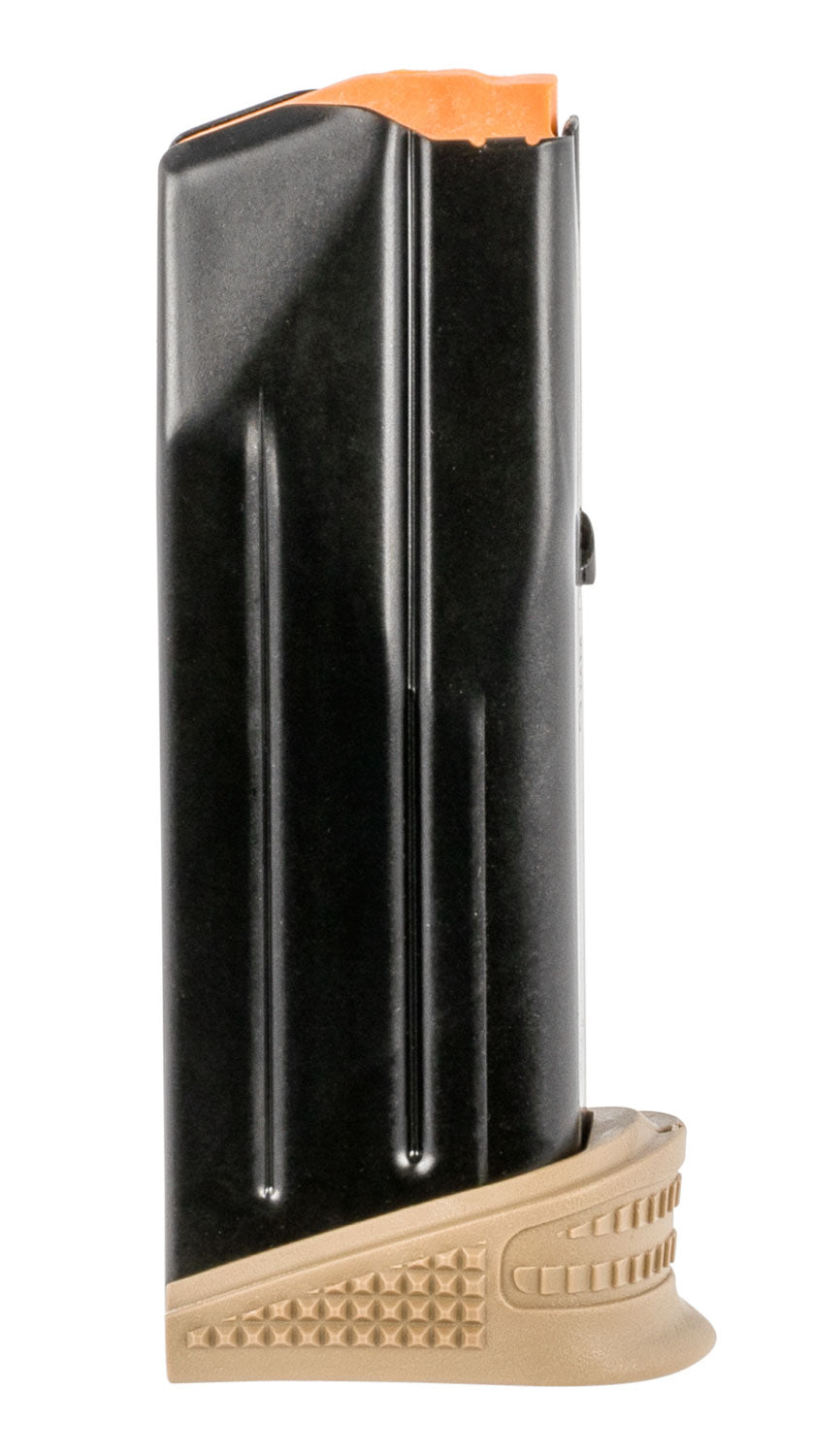 FN 509 Compact 9mm 12rd Extended Floorplate Magazine Black/Flat Dark Earth Steel