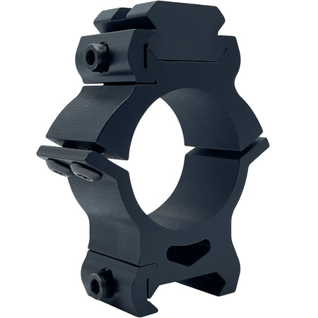 VersaRing Universal 30mm Horizontal Scope Ring Set Black