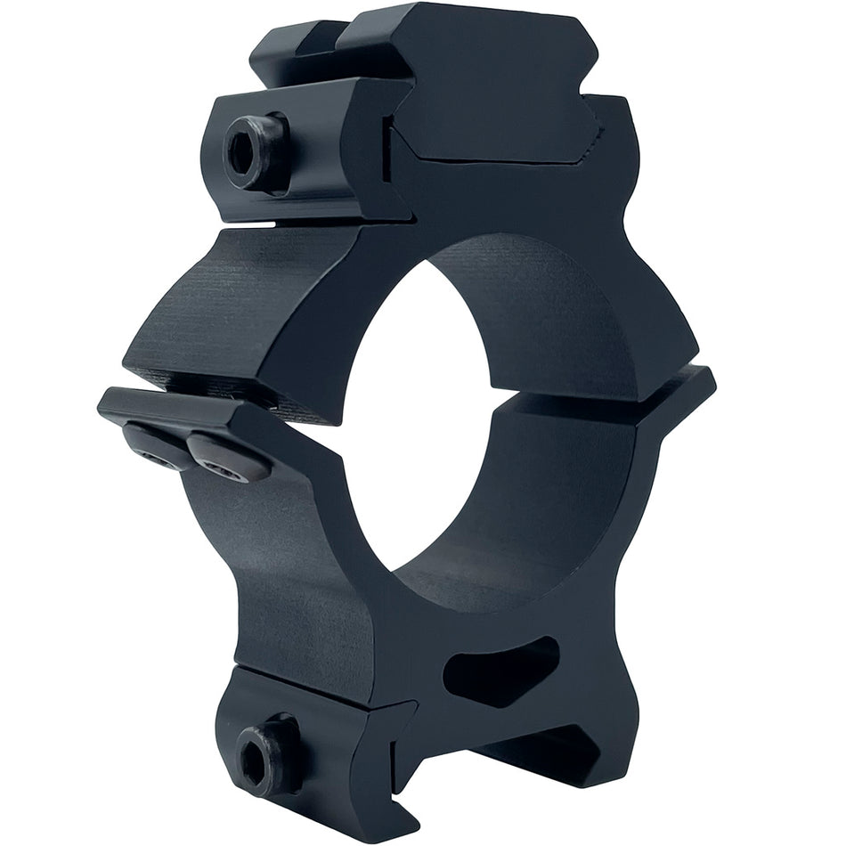 VersaRing Universal 30mm Horizontal Scope Ring Set Black