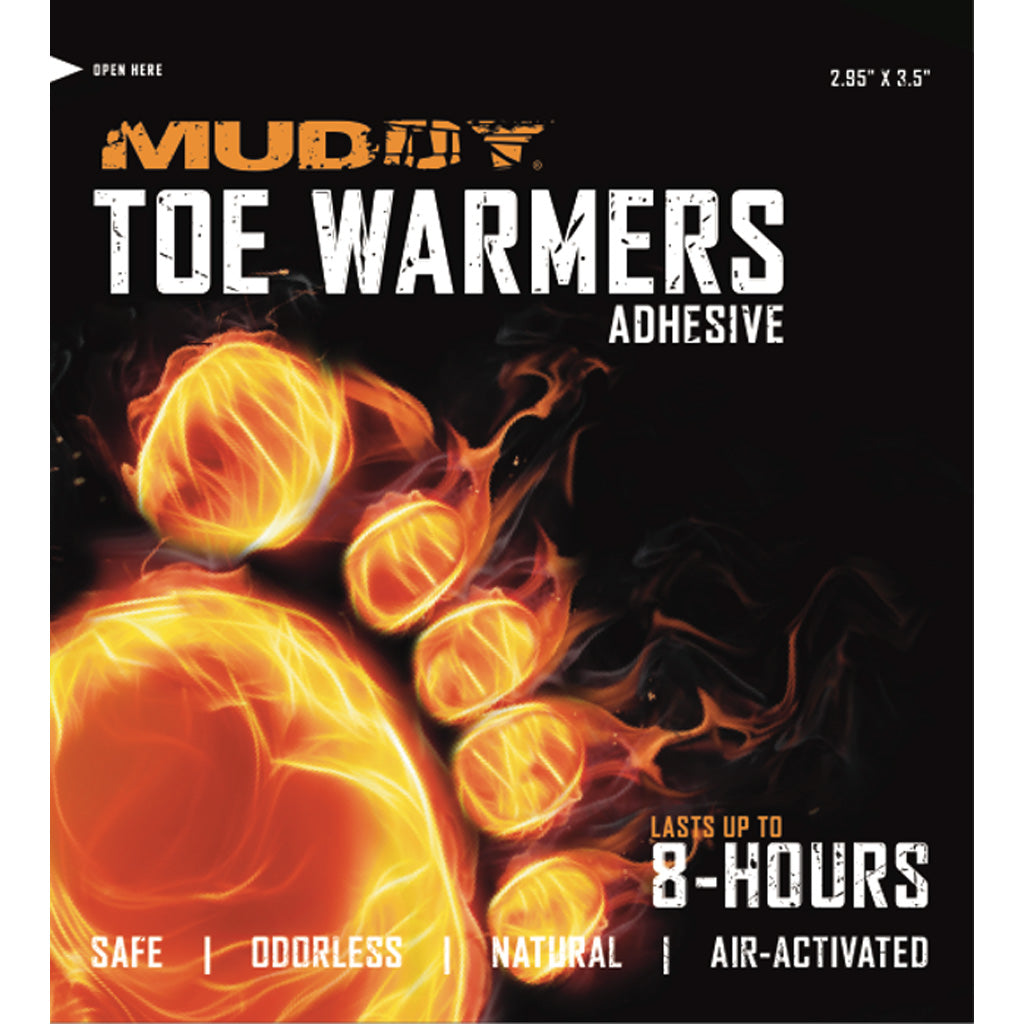 Muddy Air-Activated Toe Warmers 40 ct PDQ Pack