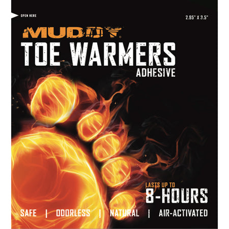 Muddy Air-Activated Toe Warmers 40 ct PDQ Pack