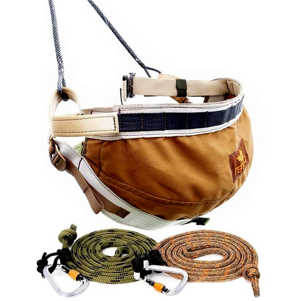 Tethrd Menace XL Saddle Hunting Kit with 11mm Ropes