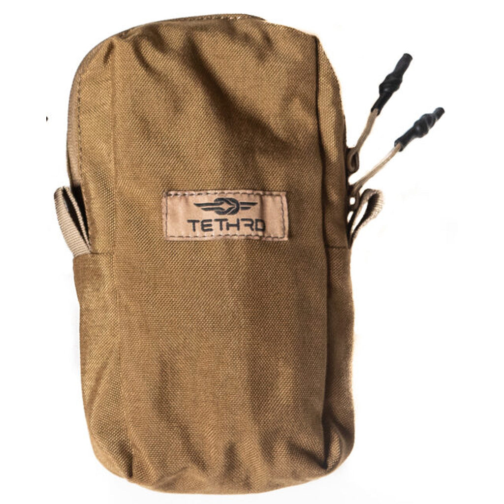 Tethrd Medium Coyote Cordura MOLLE Compatible Pouch