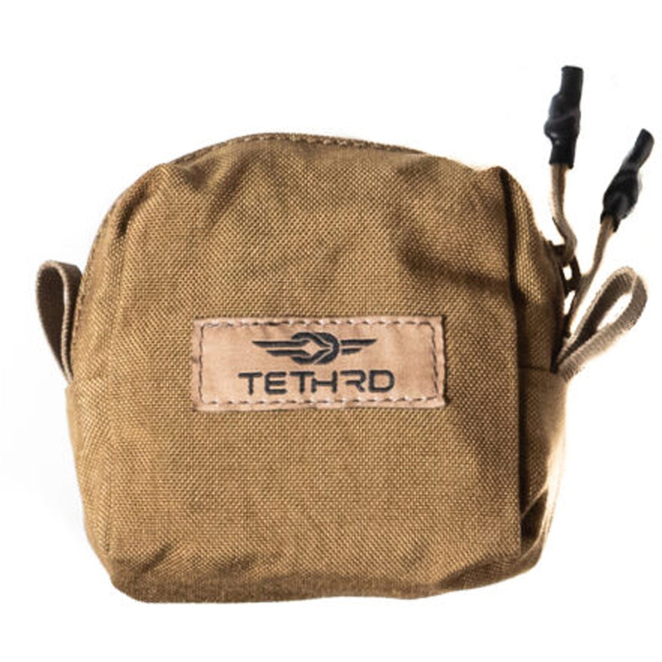 Tethrd Small Coyote Cordura MOLLE Compatible Pouch