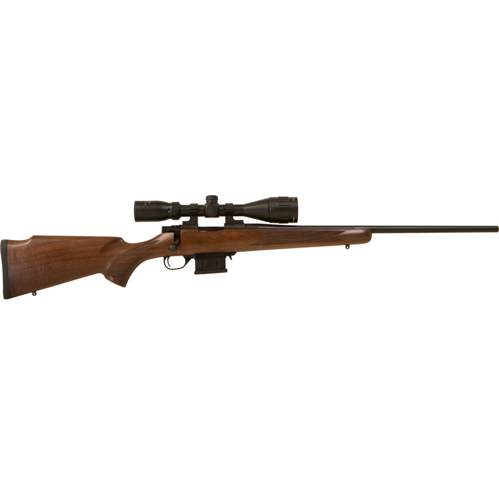 Howa M1100 Walnut Hunter GamePro .22 LR Rifle, 18-Inch Barrel, Includes Scope