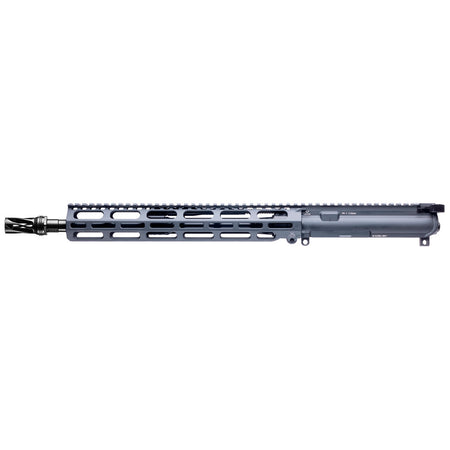 VKTR VK AR-15 Complete Piston Upper with HUX WRX QD Flash Hider 5.56 Sniper Gray 13.7" 12.5" Handguard