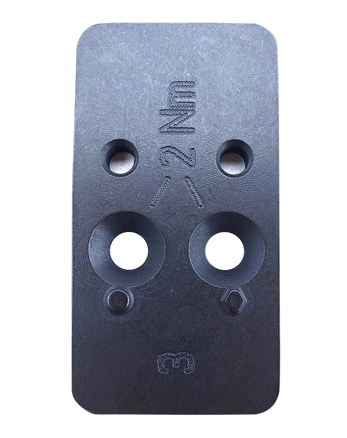 HK Optic Plate #3 Steel Black Fits HK VP9 OR C-More STS2 Pattern Mount