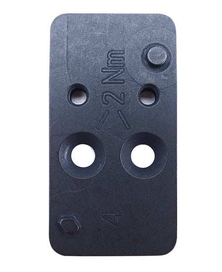 HK Optic Plate #4 Steel Black Fits HK VP9 OR Leupold DeltaPoint Pattern Mount