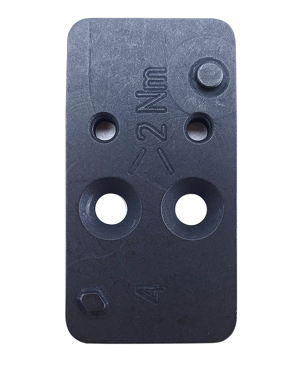 HK Optic Plate #4 Steel Black Fits HK VP9 OR Leupold DeltaPoint Pattern Mount