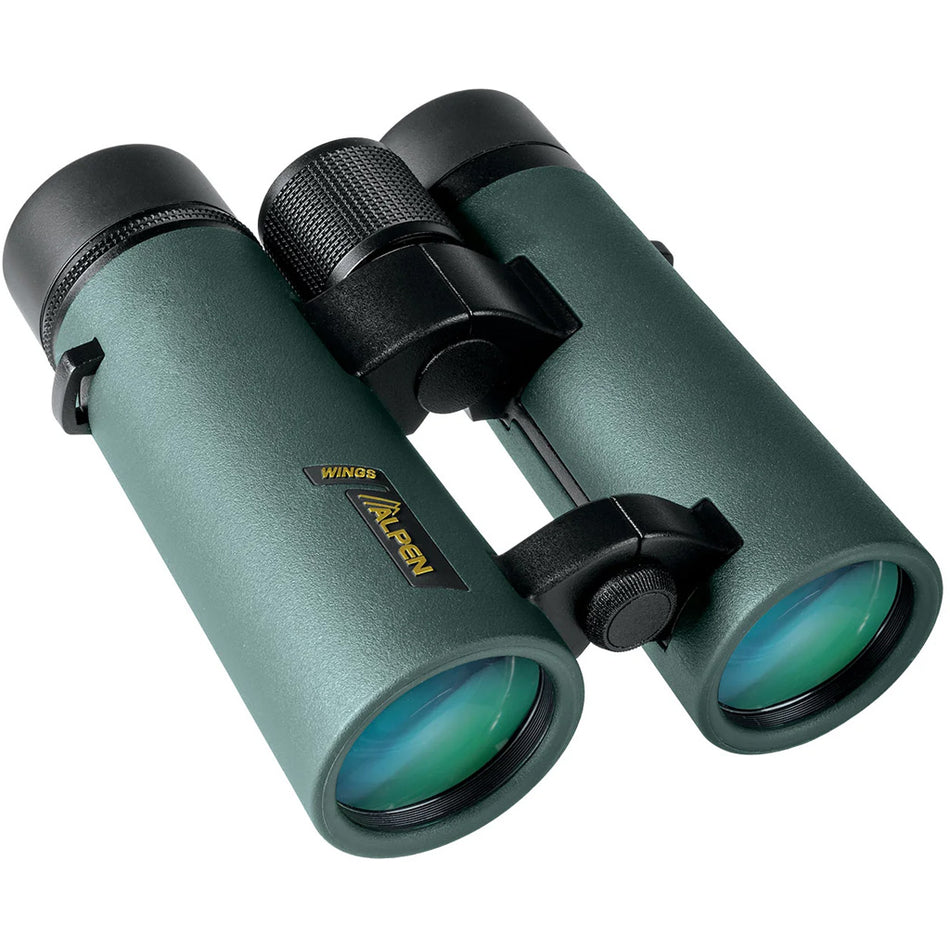 Alpen Wings 8X42 Binoculars with FMC Optics, Open Bridge Design
