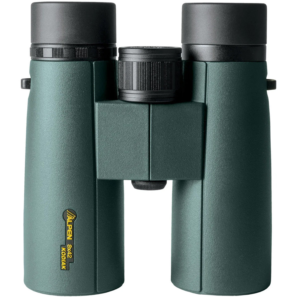 Alpen Kodiak Binoculars 10X42 Waterproof Rubber Covered Short Hinge Green