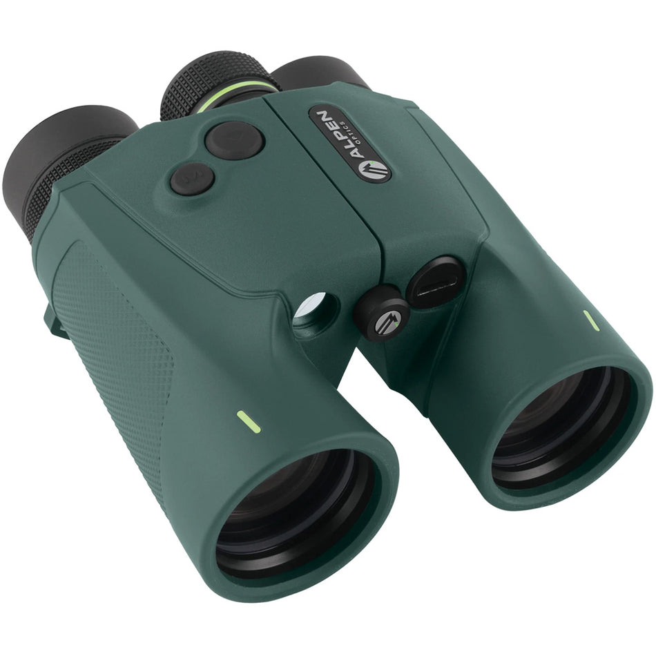 Alpen Laser Rangefinder Binoculars 10X42 Waterproof 2500 Yard ED Glass