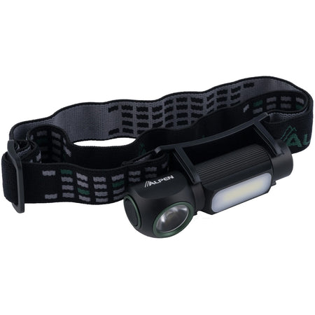 Alpen Tek-Light Rechargeable Headlamp 500 Lumen with 30 Lumen Red Beam