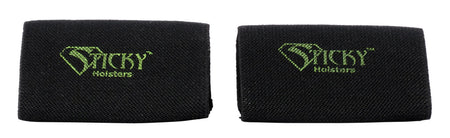 Sticky Holsters BSX2 Dual Belt Slider Elastic Mag Carrier Black 2-Pack
