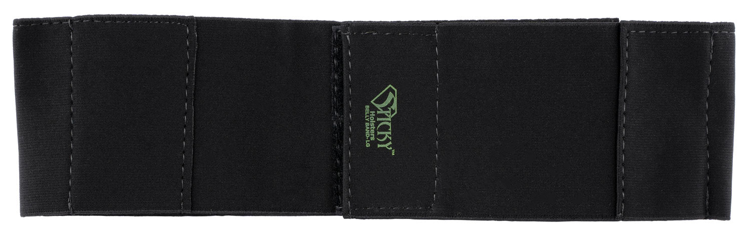 Sticky Holsters BBLG Belly Band Holster Black Elastic Large Fits 37 to 58 Inch