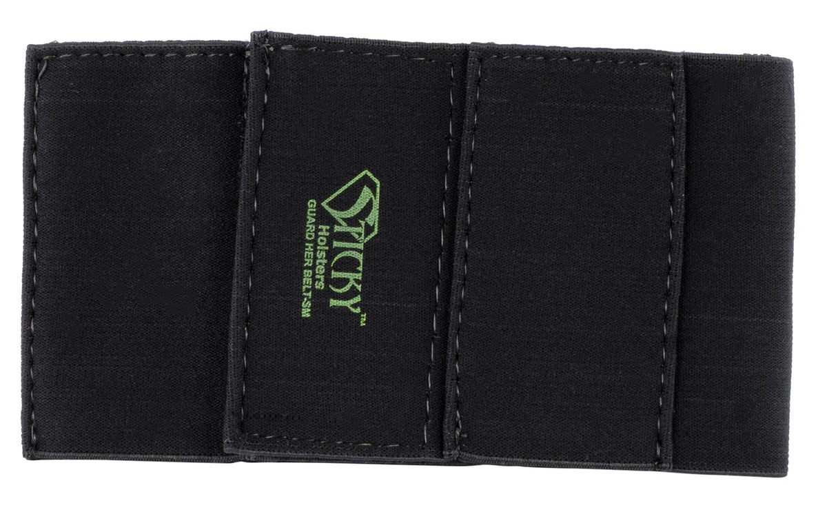 Sticky Holsters Guard-Her-Belt Garter Size Small Black Industrial Elastic GHBSM