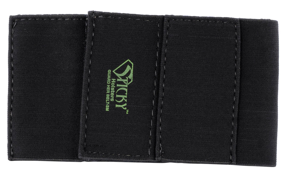 Sticky Holsters Guard-Her-Belt Garter Size Small Black Industrial Elastic GHBSM