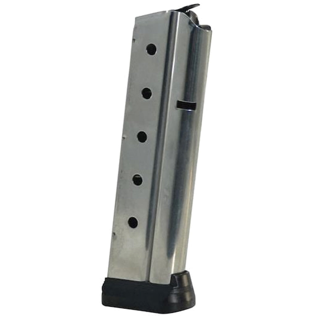 Colt 1911 9mm Combat Officer Stainless Steel 10 rd. Magazine w/ Bumper