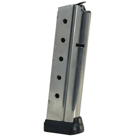 Colt 1911 9mm Combat Officer Stainless Steel 10 rd. Magazine w/ Bumper