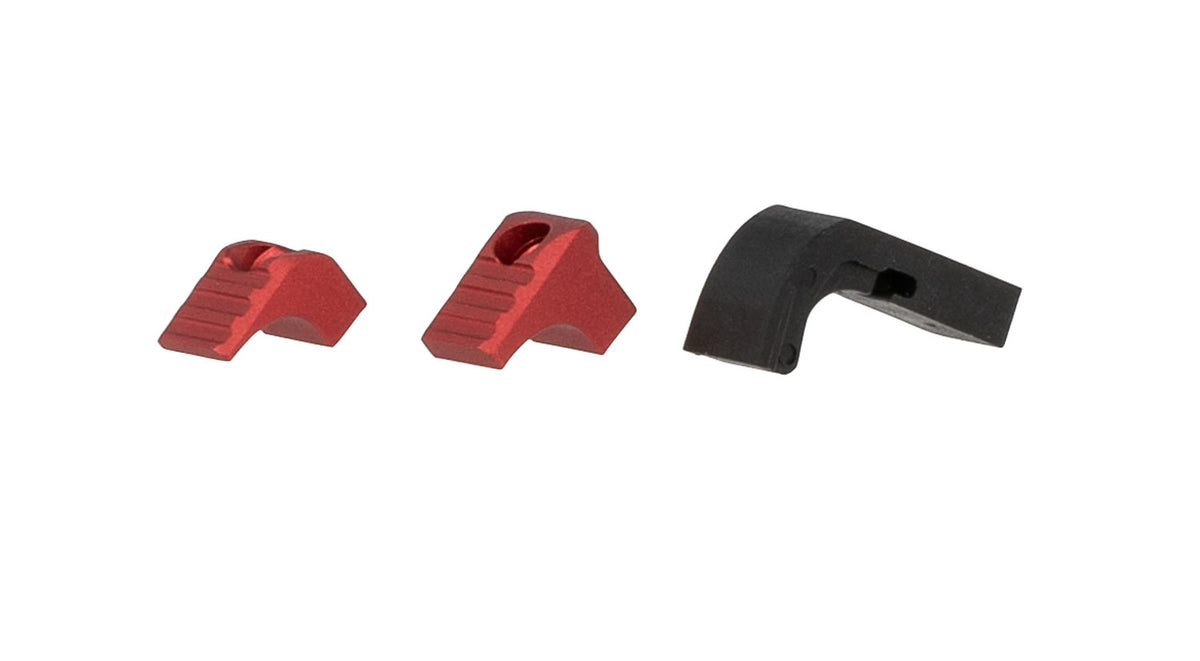 Strike G4MAGRELEASERED Glock Gen 4-5 Modular Mag Release Red CNC Aluminum